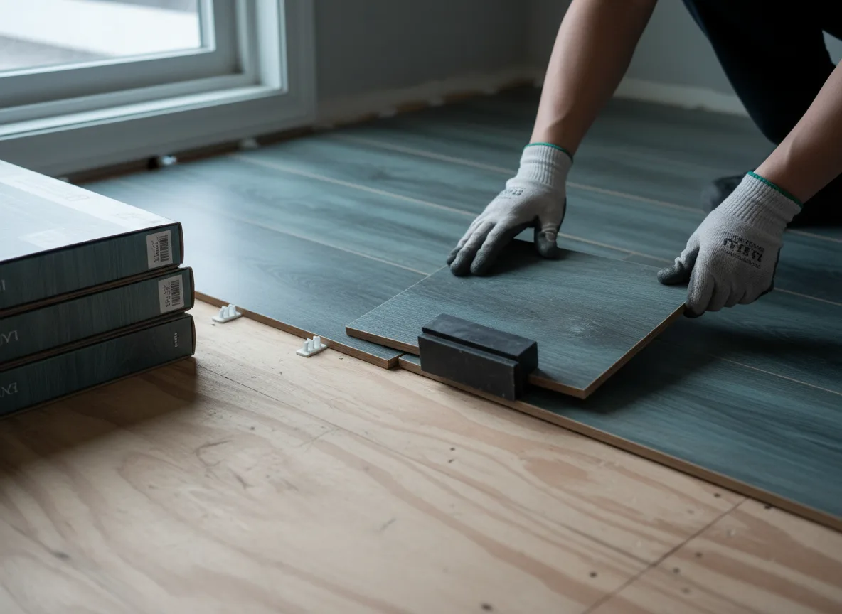 Luxury Vinyl Plank Installation company in Lenorah, TX